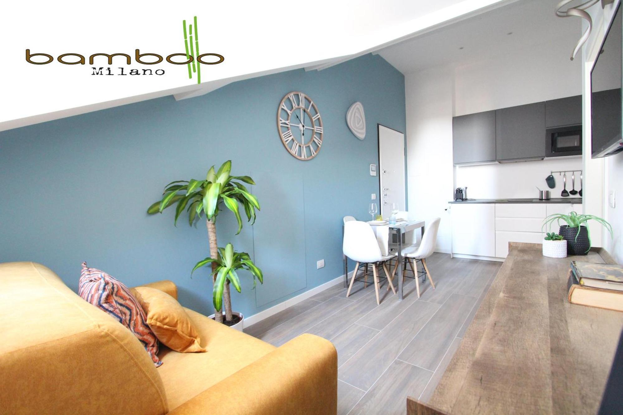 Bamboo Milano Isonzo Apartman Kültér fotó