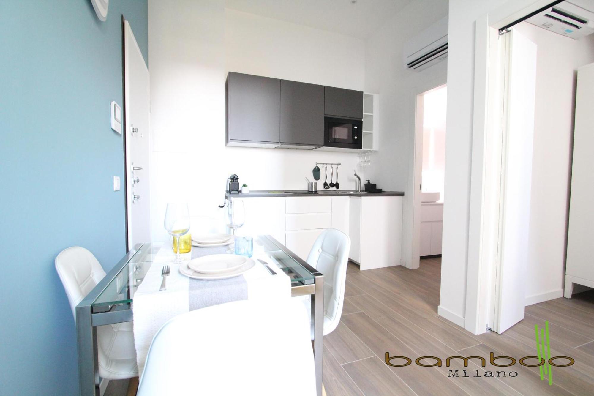 Bamboo Milano Isonzo Apartman Kültér fotó