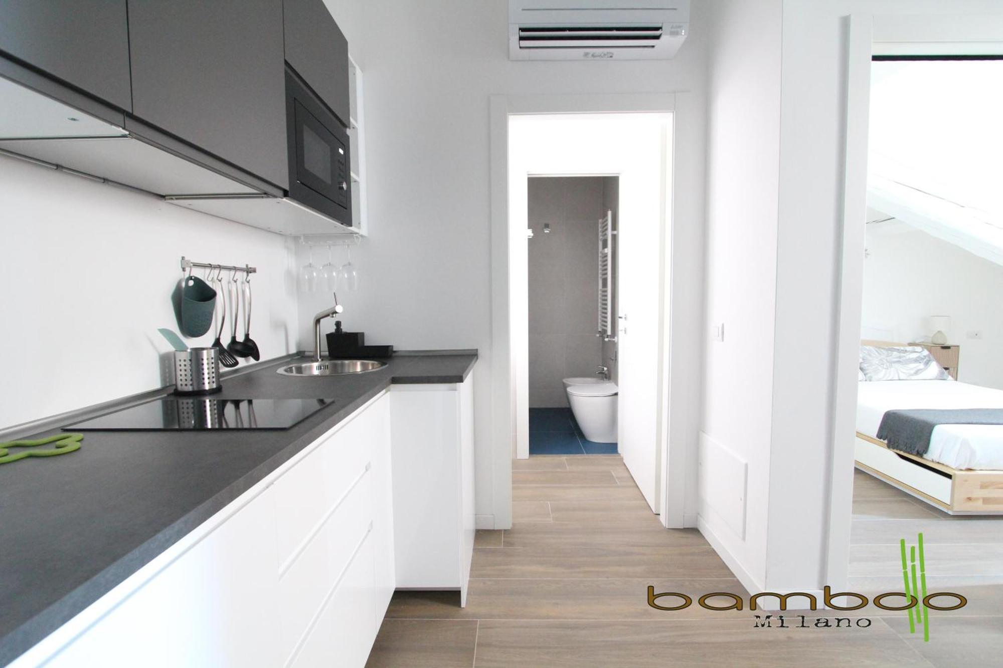 Bamboo Milano Isonzo Apartman Kültér fotó